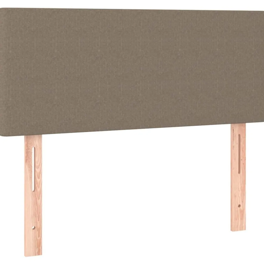 Bedden & Accessoires*vidaXL Hoofdbord 80x5x78/88 cm stof Taupe