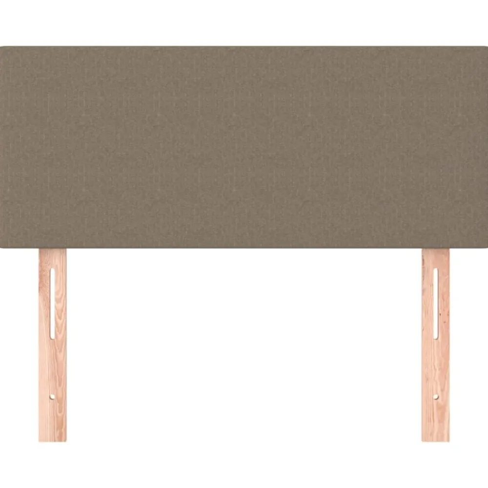 Bedden & Accessoires*vidaXL Hoofdbord 80x5x78/88 cm stof Taupe