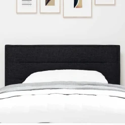 Bedden & Accessoires*vidaXL Hoofdbord 80 cm Stof Zwart