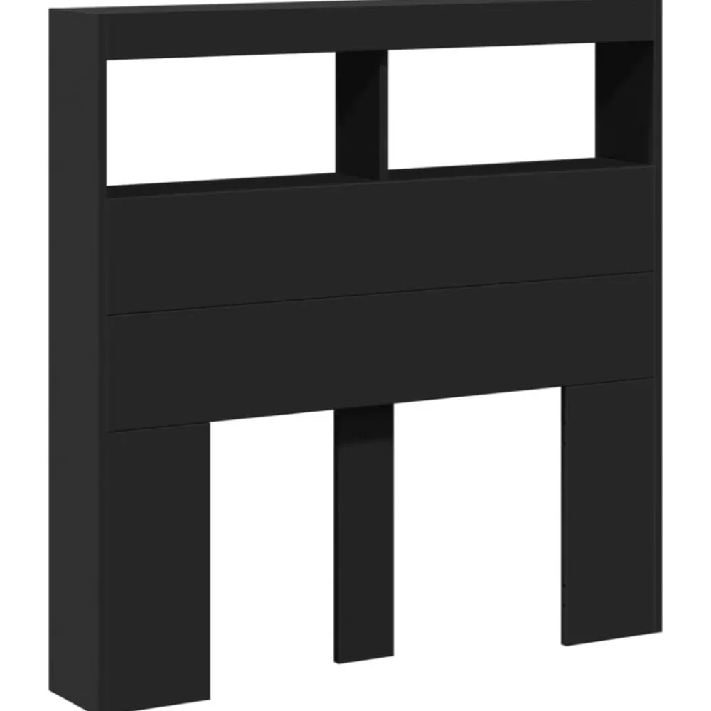Hoofdbordkast met LED-verlichting 100x17x102 cm>vidaXL Clearance