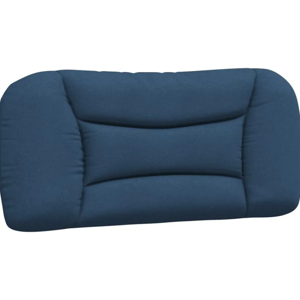 Bedden & Accessoires*vidaXL Hoofdbordkussen "Hvar" 80 cm stof Blauw