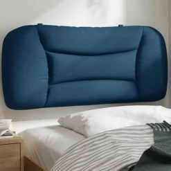 Bedden & Accessoires*vidaXL Hoofdbordkussen "Hvar" 80 cm stof Blauw