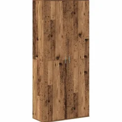 Kasten & Opbergmeubelen*vidaXL Hoogboard 80 x 35 x 180 cm Bewerkt hout Oud hout