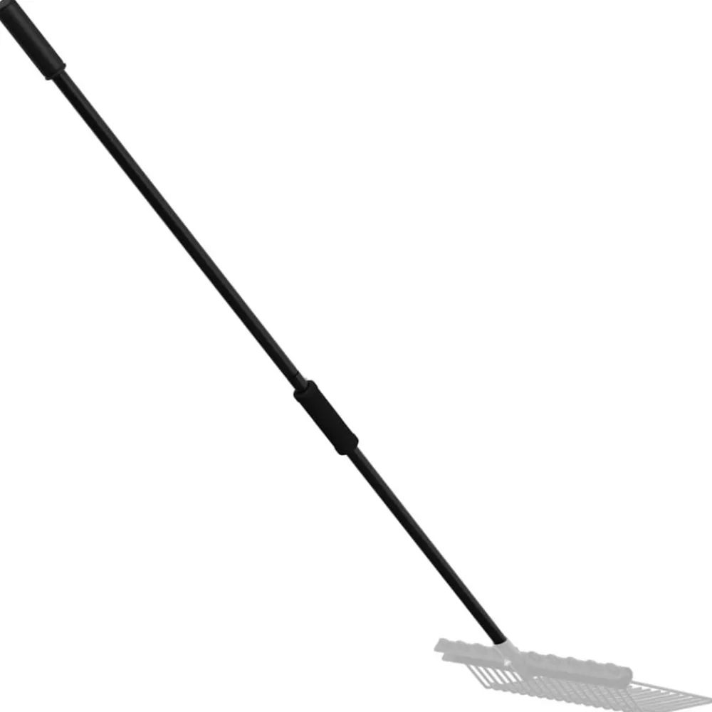 Hooivorksteel Ø3,5x127,5 cm zwart staal>vidaXL Online