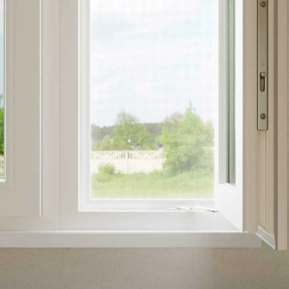 Tuinafscheidingen*vidaXL Horrengaas 60 x 500 cm Glasvezel Wit