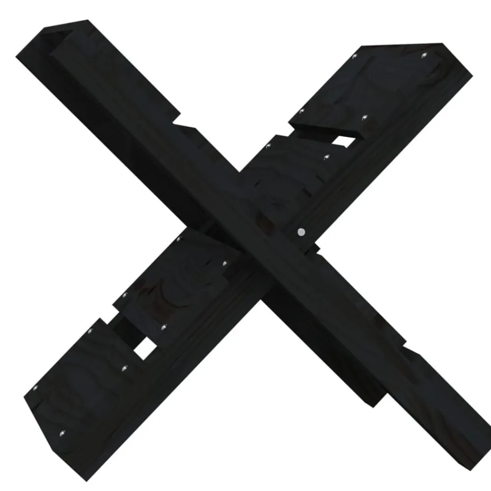 Houtblokhouder 47x39,5x48 cm massief grenenhout>vidaXL