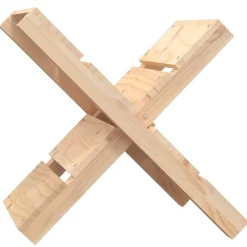 Houtblokhouder 47x39,5x48 cm massief grenenhout>vidaXL Online