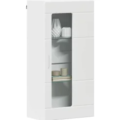 Meubelsets*vidaXL Houten Kast met opslag 50 x 29 x 100 cm Bewerkt hout Wit