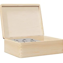 Huishoudelijke Benodigdheden*vidaXL Houten kist met deksel 40x30x13 cm massief grenenhout Naturel