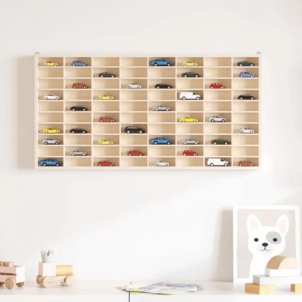 Houten Verzamelaarsvitrine met 80 Vakken 80x4,5x40,5cm>vidaXL Hot