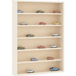 Houten verzamelvitrine met 6 planken 40x8,5x55 cm>vidaXL Clearance