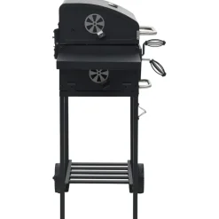 Houtskoolbarbecue met onderplank zwart><noscript><img width=