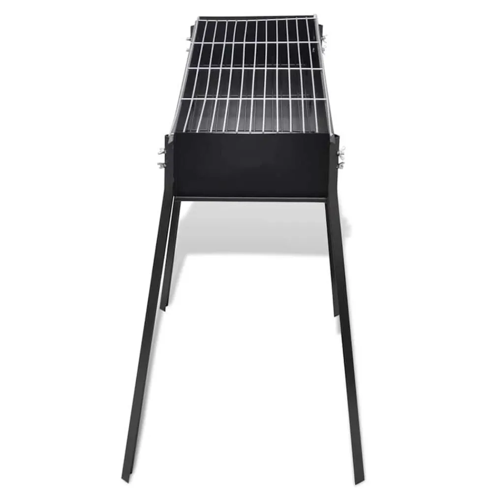 Houtskoolbarbecue staand vierkant 75x28 cm>vidaXL Outlet