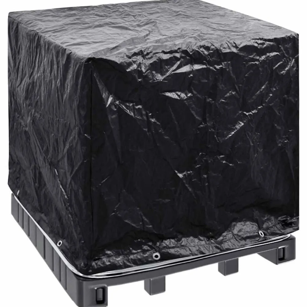 Accessoires Voor Tuinmeubelen*vidaXL IBC-hoes met 8 oogjes 116x100x120 cm