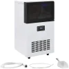 IJsblokjesmachine 45 kg/24 u zwart>vidaXL Online
