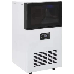 IJsblokjesmachine 45 kg/24 u zwart>vidaXL Online