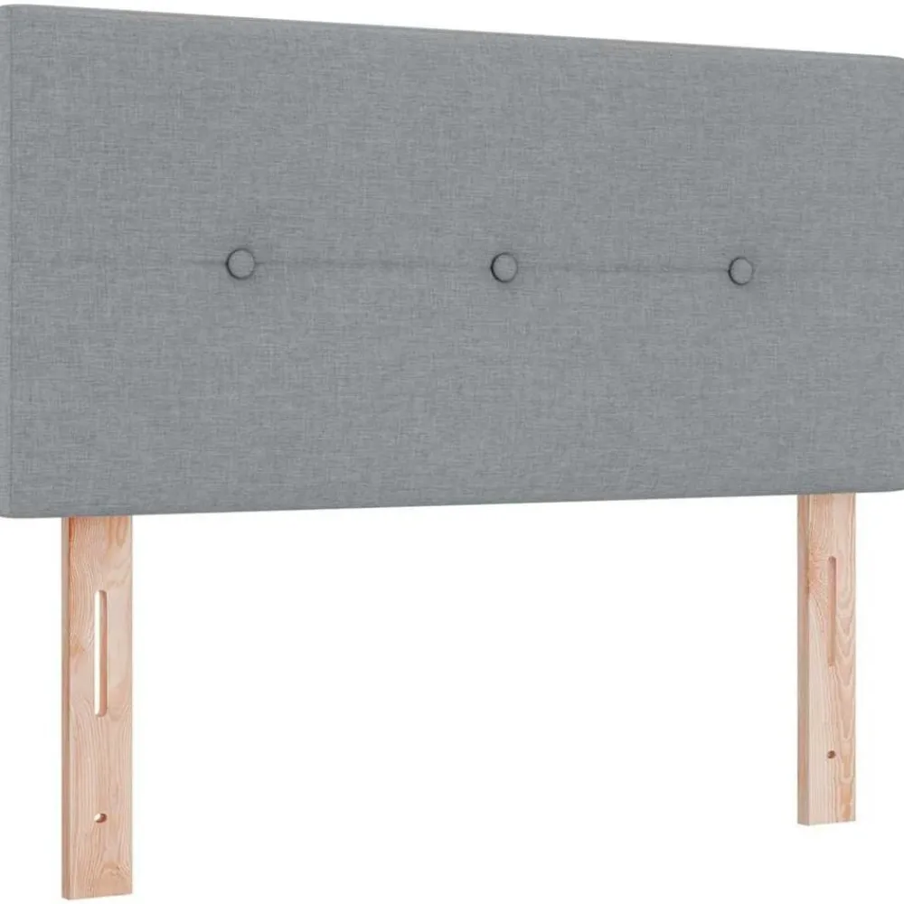 in hoogte verstelbaar hoofdbord 90 cm Stof>vidaXL Discount