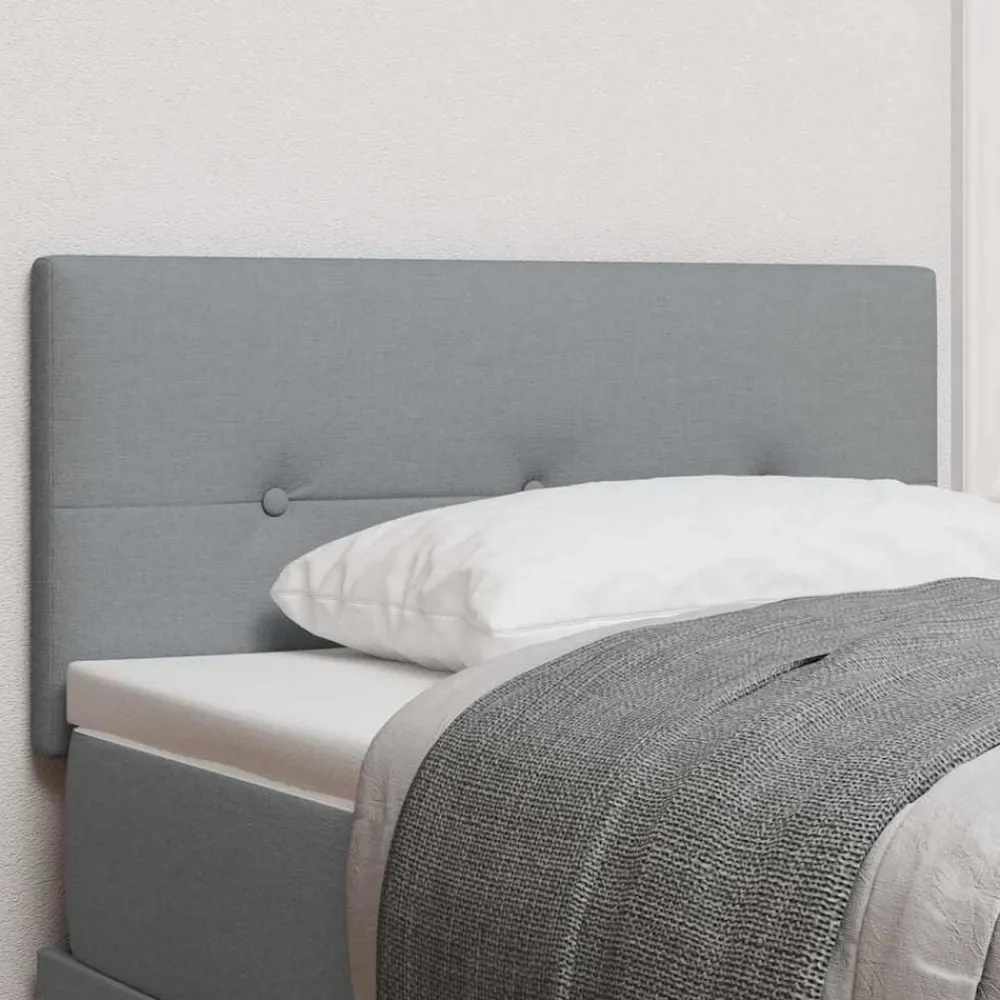 in hoogte verstelbaar hoofdbord 90 cm Stof>vidaXL Discount