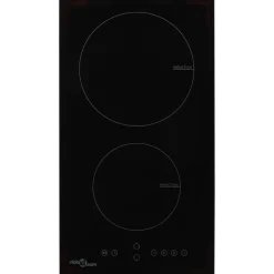 Inductiekookplaat met 2 kookzones aanraakbediening 3500 W glas>vidaXL