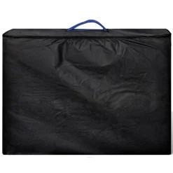 Inklapbare massagetafel 2 zones met houten frame>vidaXL Best