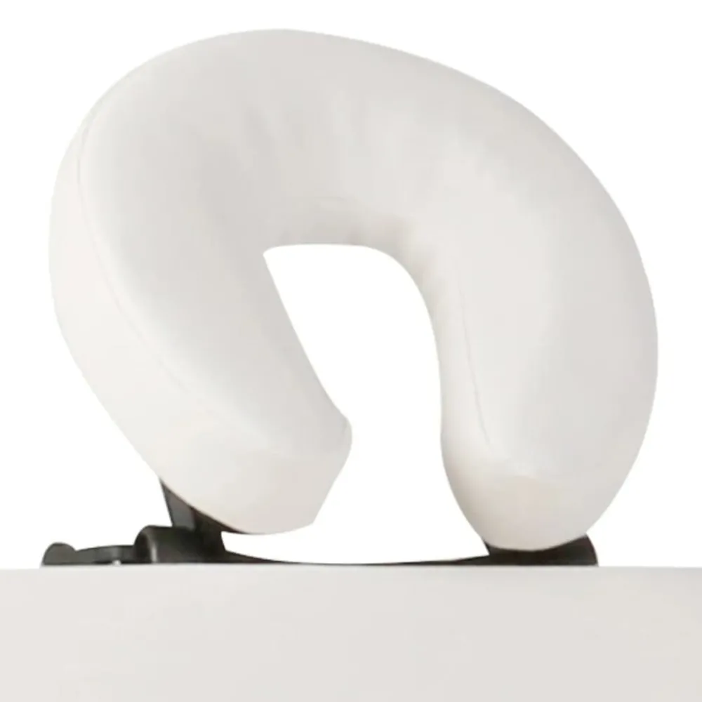 Inklapbare massagetafel 2 zones met houten frame (creme)>vidaXL Clearance