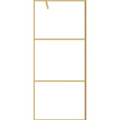 Inloopdouchewand transparant 80x195 cm ESG-glas kleurig><noscript><img width=