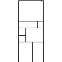 Inloopdouchewand 80x195 cm ESG-glas transparant en><noscript><img width=