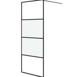 Inloopdouchewand 80x195 cm halfmat ESG-glas>vidaXL Sale
