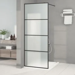 Inloopdouchewand 80x195 cm mat ESG-glas>vidaXL Sale