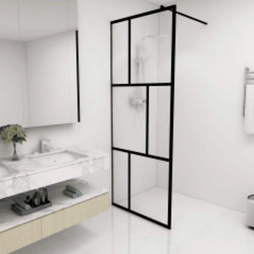 Inloopdouchewand 80x195 cm gehard glas>vidaXL Online