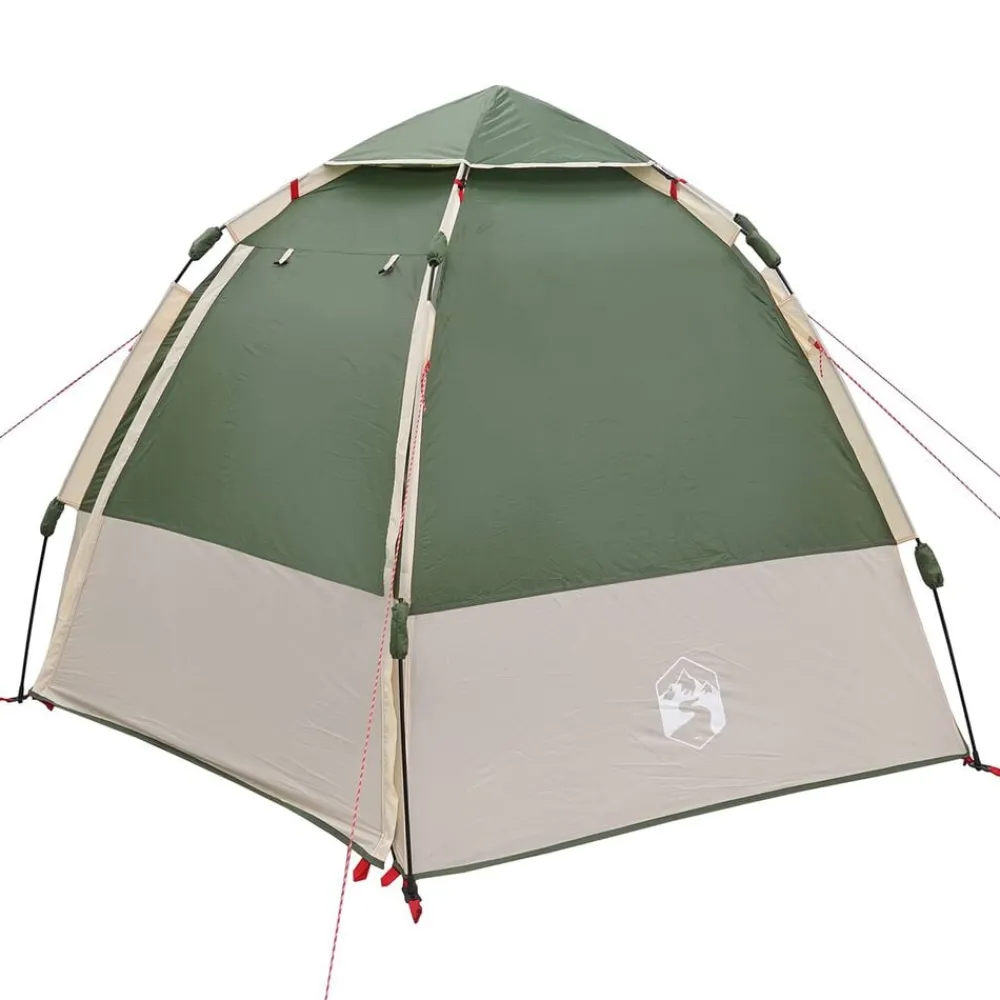 Instant tent met regenhoes voor 4 personen met snelle release>vidaXL Best