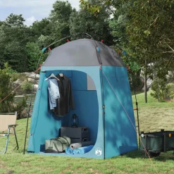 Buitensport*vidaXL Instant Tent 2-Person Quick-Release 160 x 160 x 227 cm Blauw