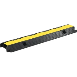 Uithangborden*vidaXL Kabelbeschermer drempel 1 tunnel 100 cm rubber