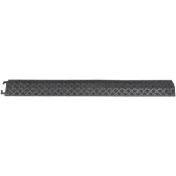 Uithangborden*vidaXL Kabelbeschermers drempel 2 st 98,5 cm Zwart