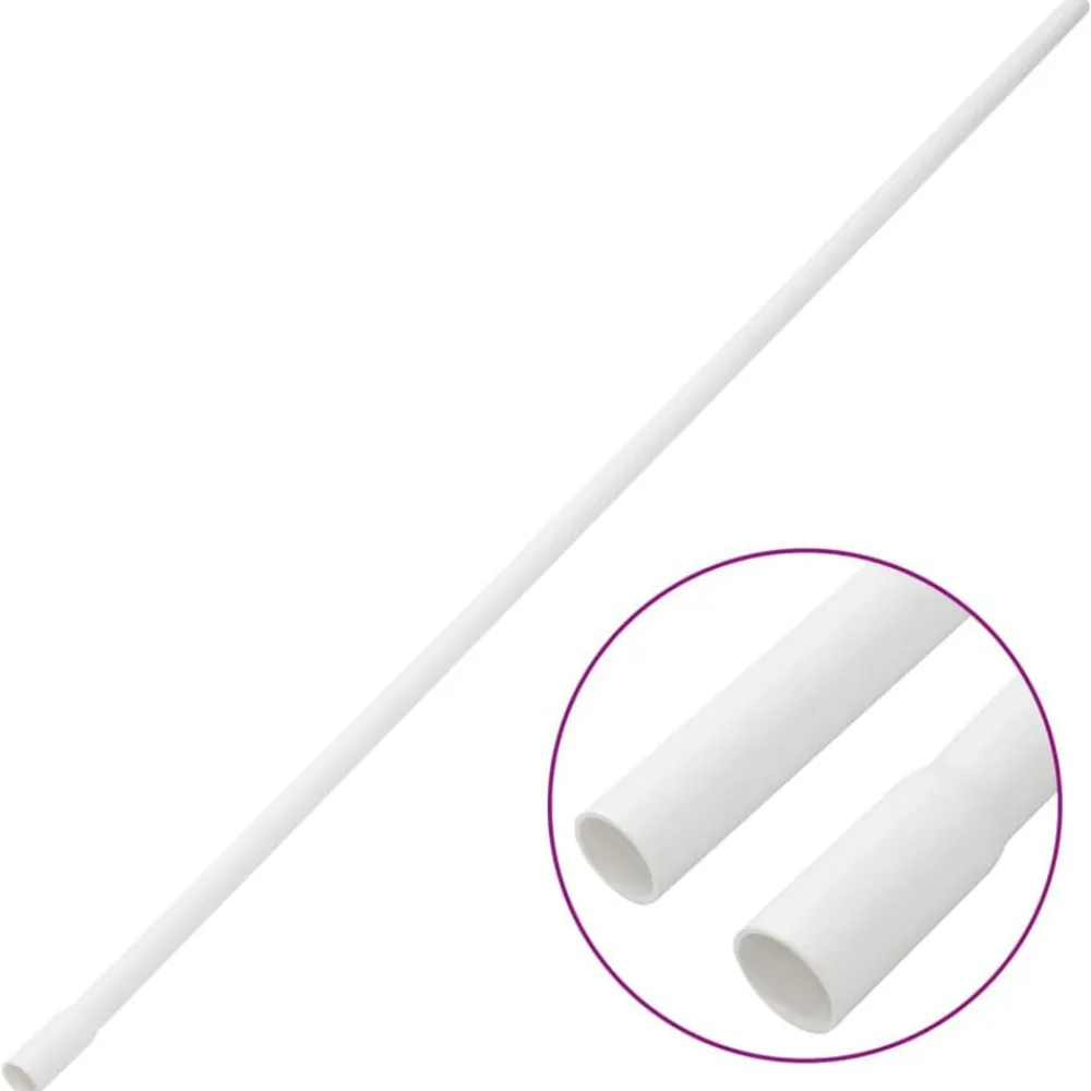 Elektronica*vidaXL Kabelgoot Ø16 mm 10 m PVC