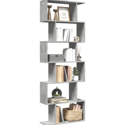 Kamerscherm / boekenkast 6-laags 70x24x193 cm hout>vidaXL Hot