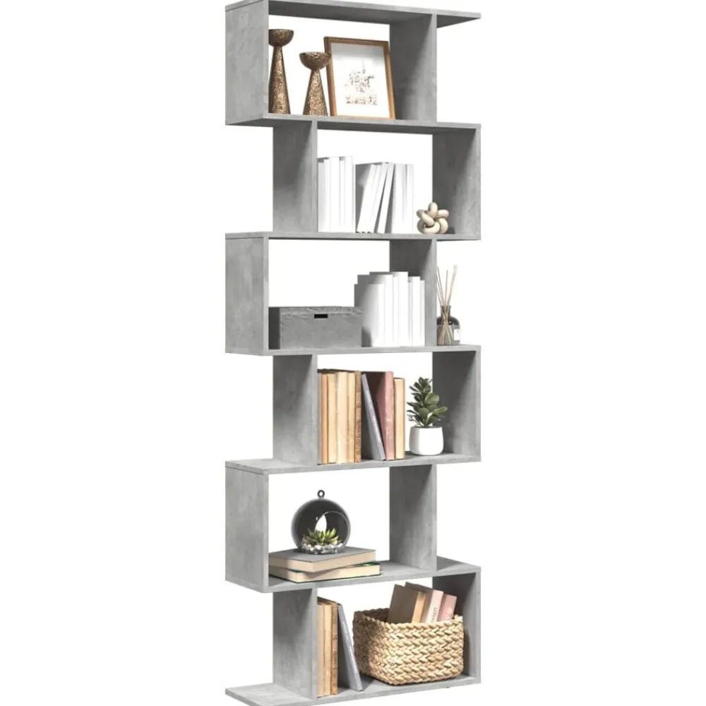 Kamerscherm / boekenkast 6-laags 70x24x193 cm hout>vidaXL Hot