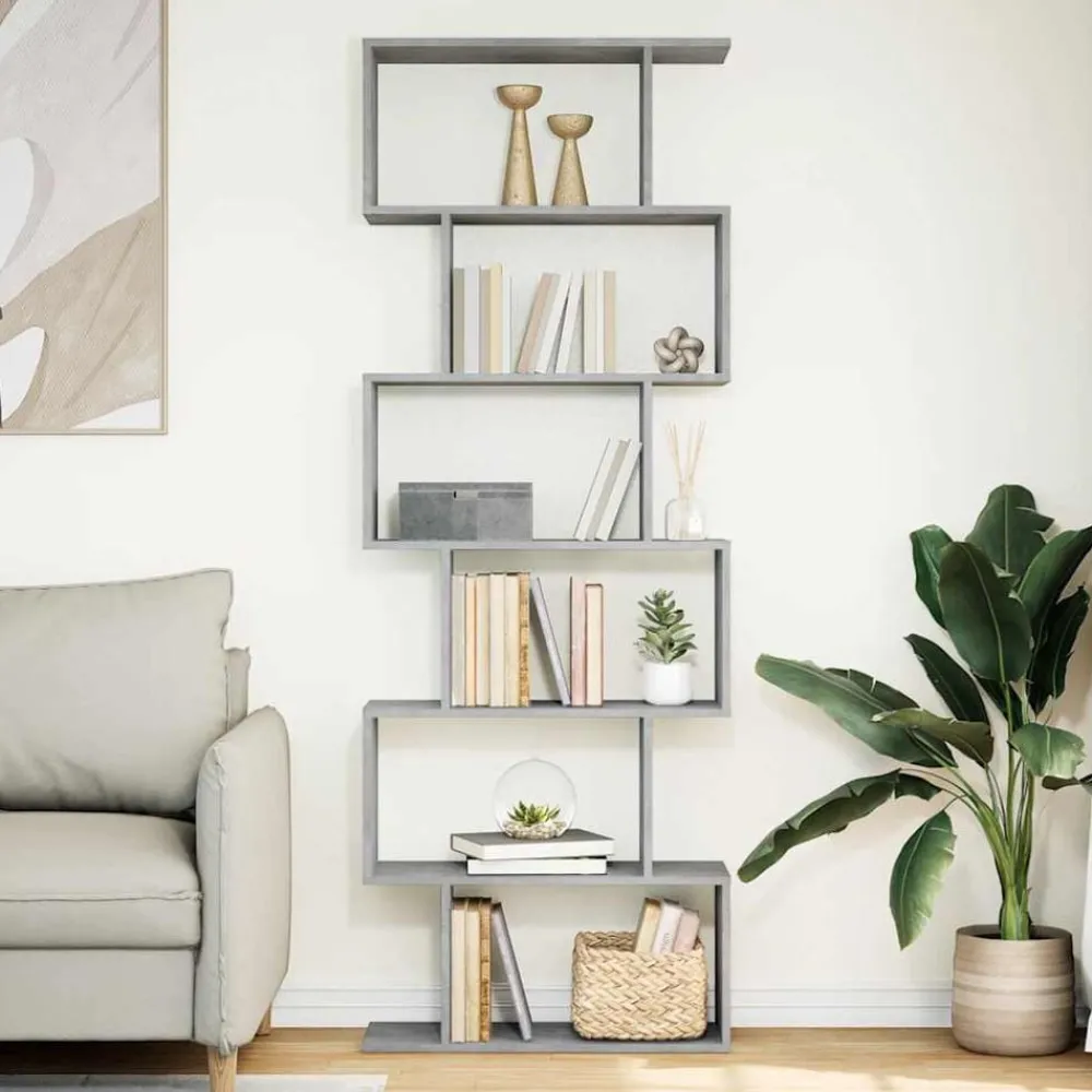 Kamerscherm / boekenkast 6-laags 70x24x193 cm hout>vidaXL Hot