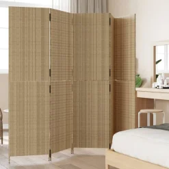 Kamerscherm 5 panelen poly rattan><noscript><img width=