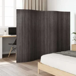 Kamerschermen*vidaXL Kamerscherm breedte 250 cm hoogte 165 cm bamboe Grijs