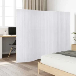 Kamerscherm breedte 250 cm hoogte 165 cm bamboe>vidaXL Clearance