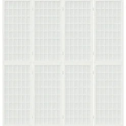 Kamerschermen*vidaXL Kamerscherm inklapbaar 4 panelen Japanse stijl 160x170 cm wit