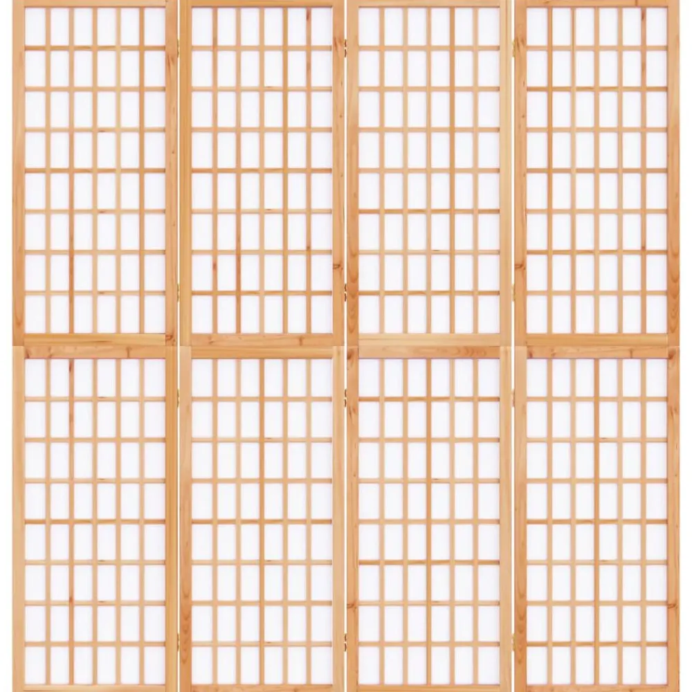Kamerscherm inklapbaar 4 panelen Japanse stijl 160x170 cm>vidaXL New