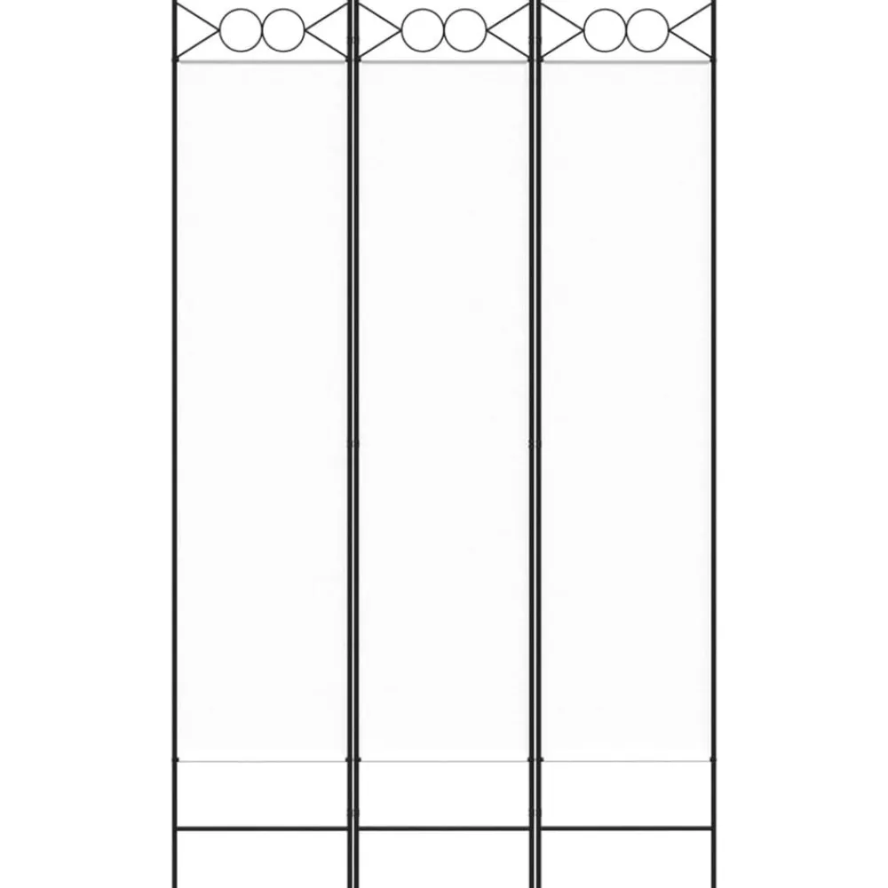 Kamerscherm met 3 panelen 120x200 cm stof>vidaXL Outlet