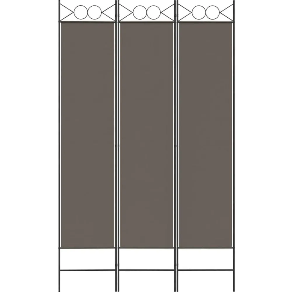 Kamerscherm met 3 panelen 120x200 cm stof kleurig>vidaXL Discount