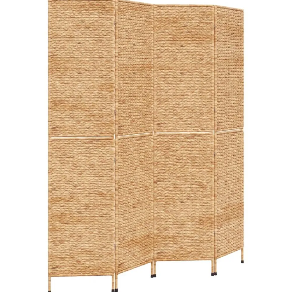 Kamerschermen*vidaXL Kamerscherm met 4 panelen 163x180 cm waterhyacint