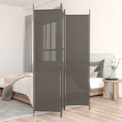 Kamerscherm met 3 panelen 150x220 cm stof kleurig>vidaXL Online