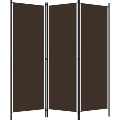Kamerschermen*vidaXL Kamerscherm met 3 panelen 150x180 cm Bruin