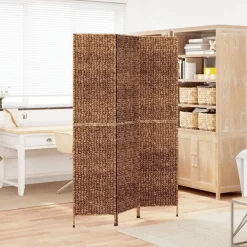 Kamerschermen*vidaXL Kamerscherm met 3 panelen 122x180 cm waterhyacint bruin