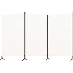 Kamerscherm met 3 panelen 260x180 cm stof>vidaXL Clearance